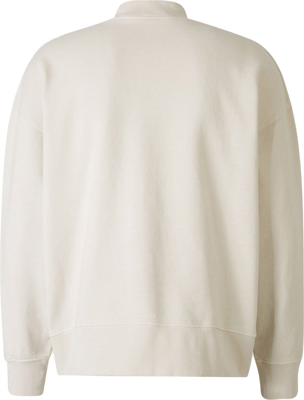 Palm Angels Logo Cotton Sweatshirt Beige