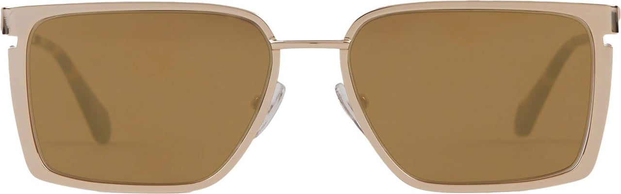 OFF-WHITE Rectangular Yoder Sunglasses Goud