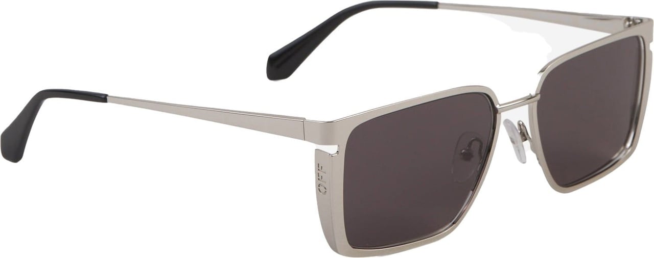 OFF-WHITE Rectangular Yoder Sunglasses Zilver