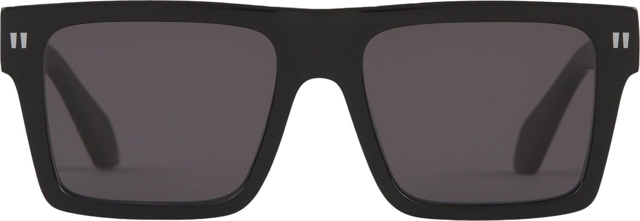 OFF-WHITE Lawton Squared Sunglasses Zwart