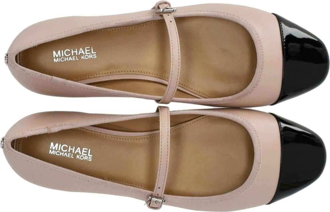 Michael Kors Mae Pink Ballet Flat Shoe Pink Roze