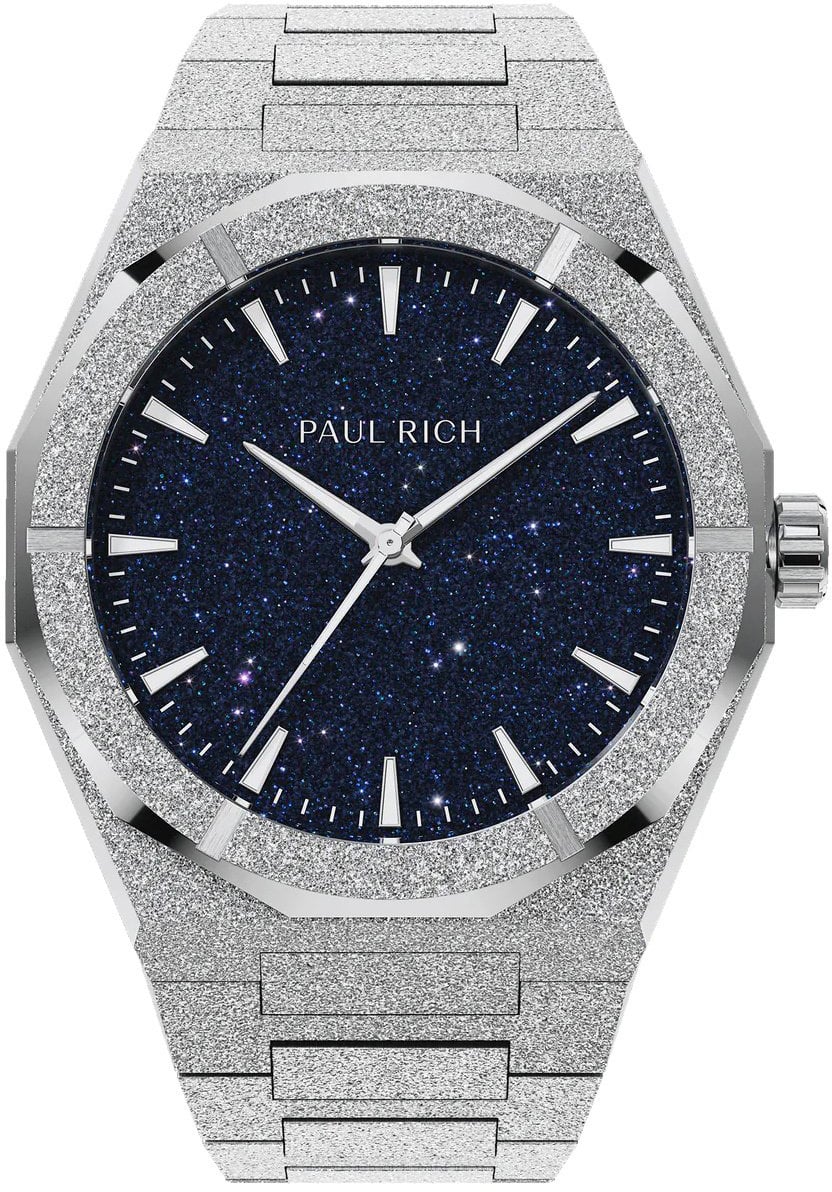 Paul Rich Frosted Star Dust II Silver FRSD205 horloge Blauw