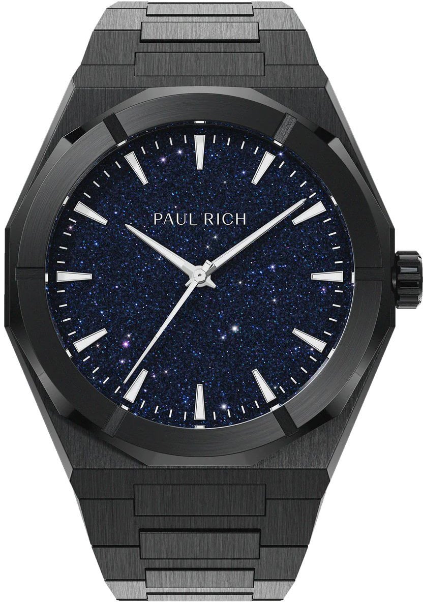 Paul Rich Star Dust II Black SD201 horloge Blauw