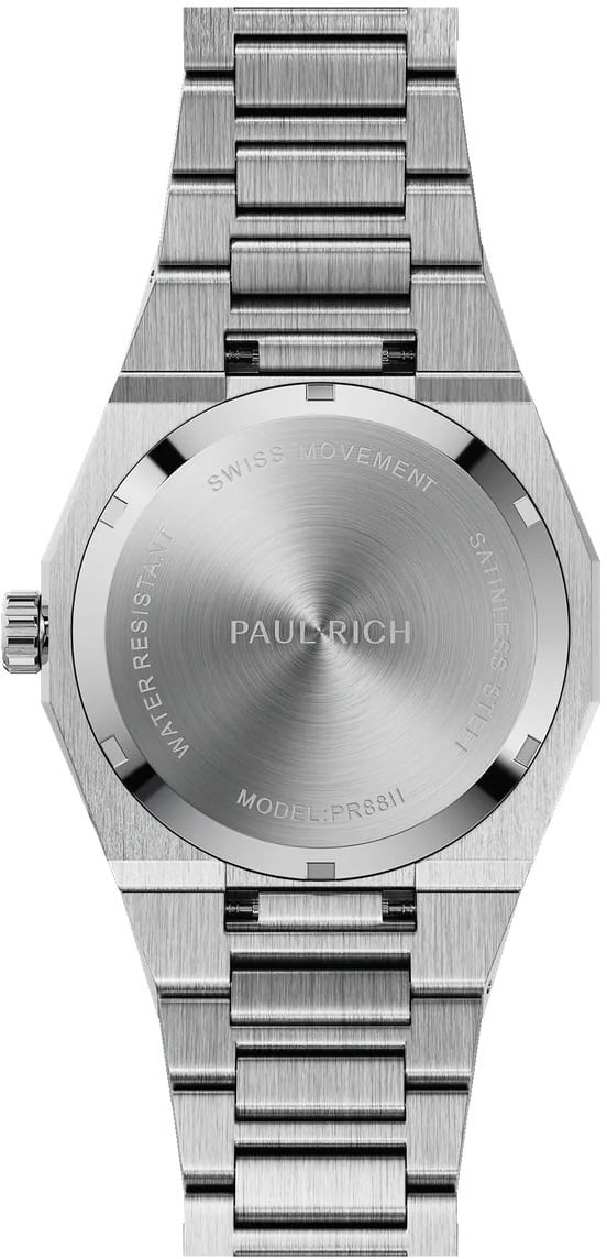 Paul Rich Star Dust II Silver SD205 horloge Blauw