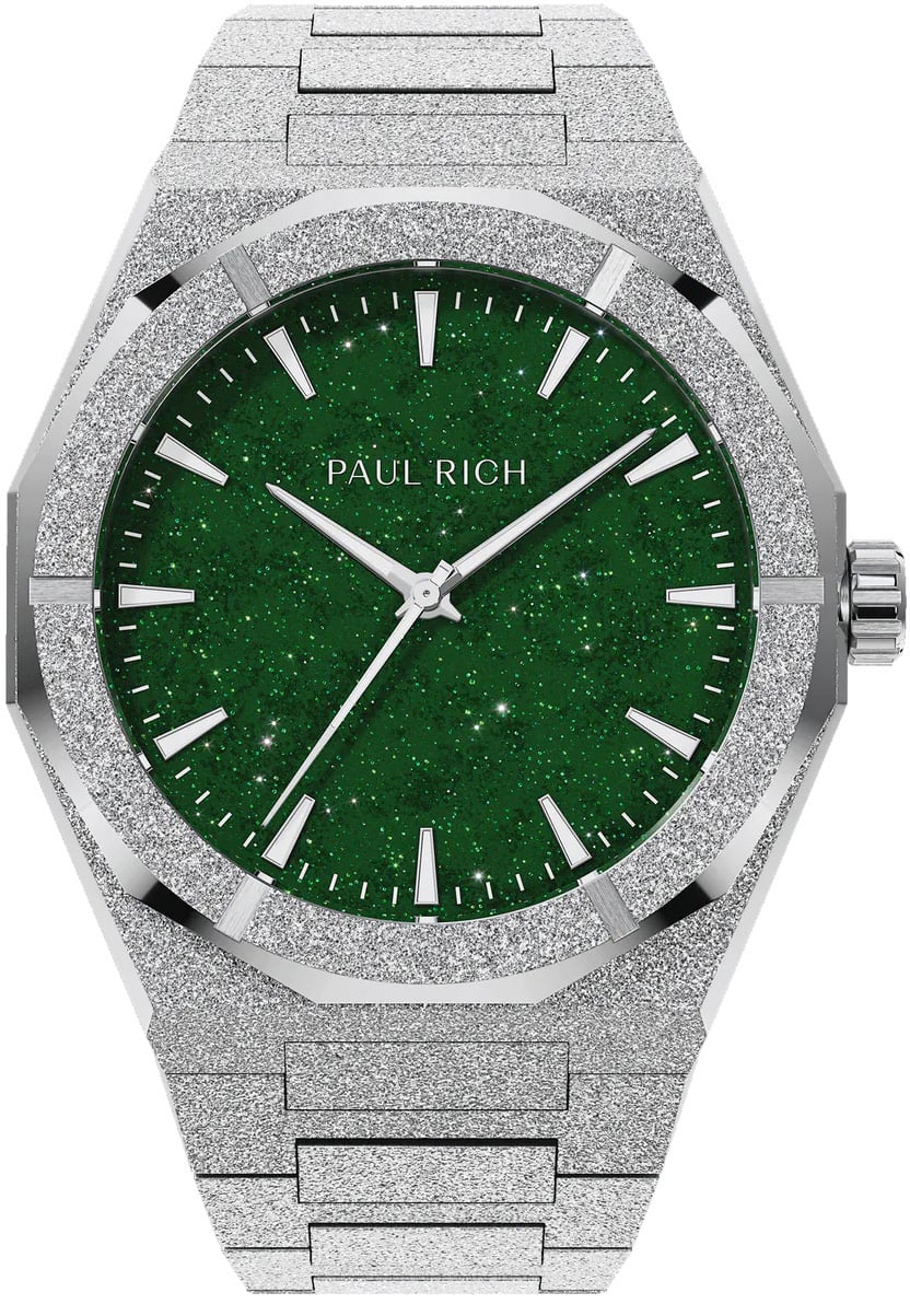 Paul Rich Frosted Star Dust II Silver Green FRSD206 horloge Groen