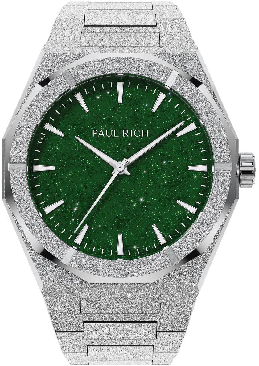 Paul Rich Frosted Star Dust II Silver Green FRSD206 horloge Groen