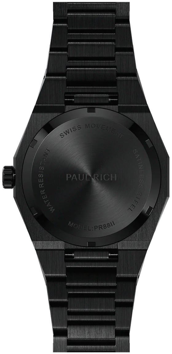 Paul Rich Frosted Star Dust II Black FRSD201 horloge Blauw