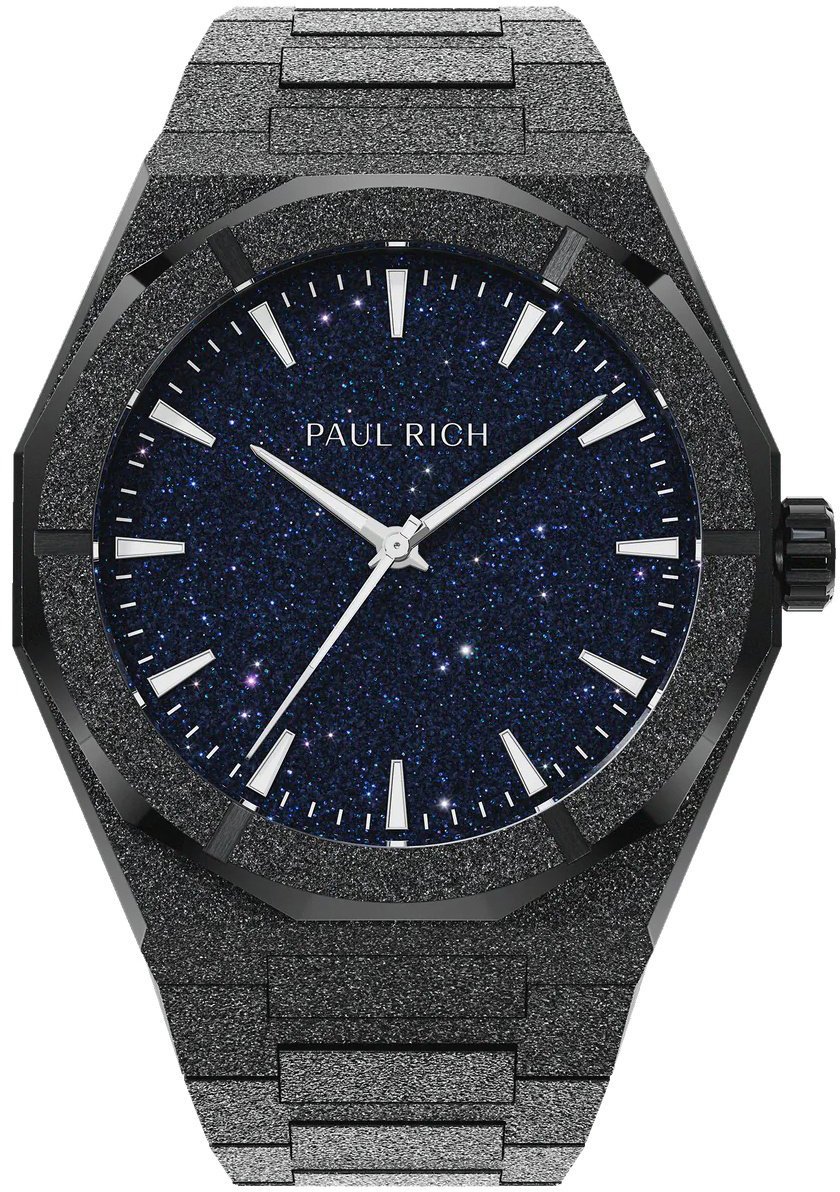 Paul Rich Frosted Star Dust II Black FRSD201 horloge Blauw