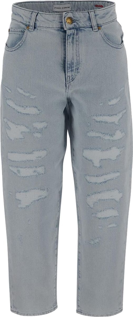 Pinko Mom-fit jeans "Maddie" Blauw