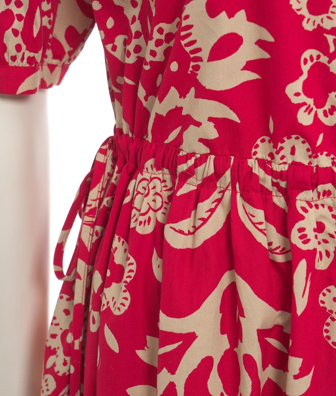 Liu Jo Maxi dress with floral print Rood