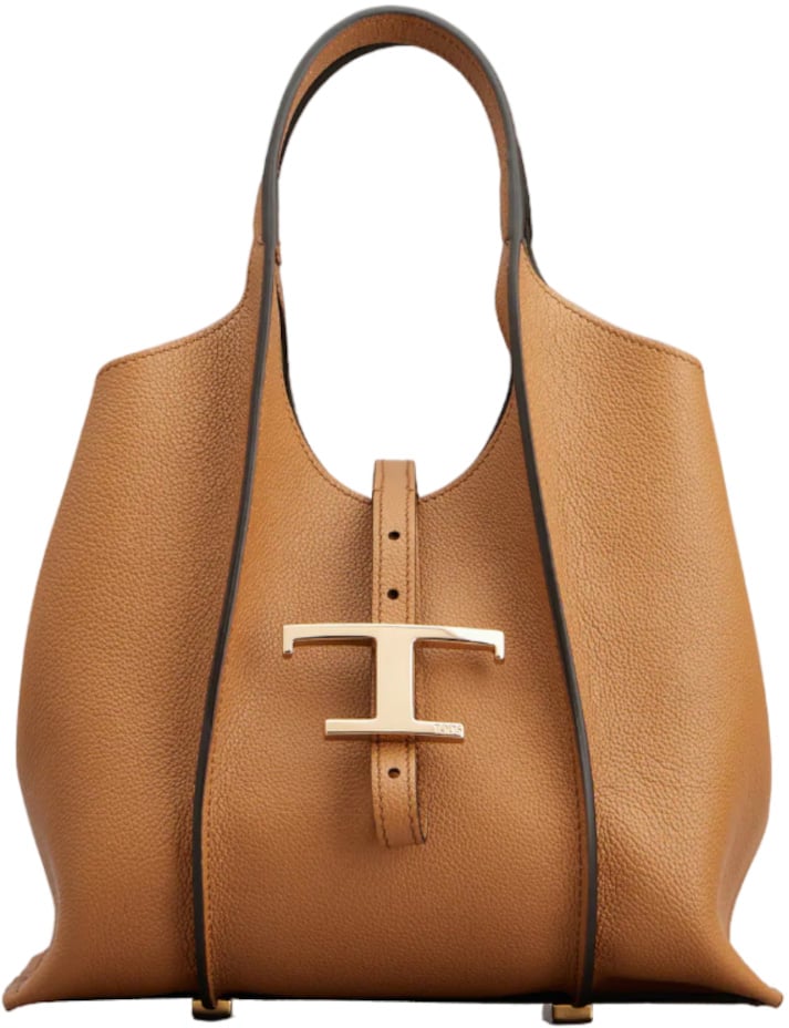 Tod's Bags Leather Brown Bruin