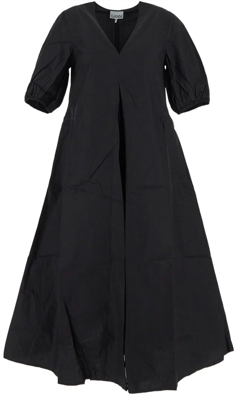 Ganni Dresses Black Zwart