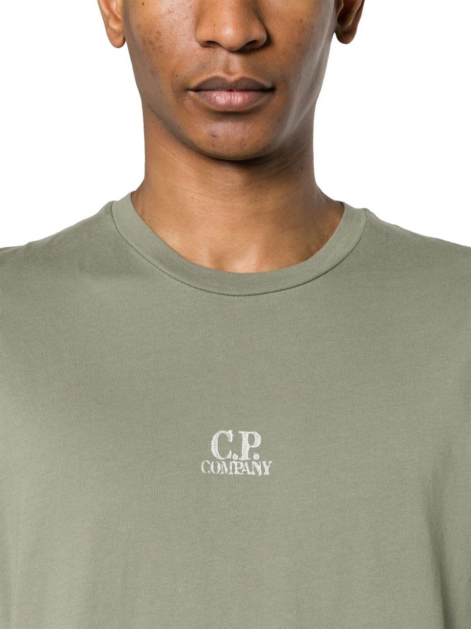 CP Company C.P. Company T Shirts & Polo's 16CMTS288A 005431G Groen