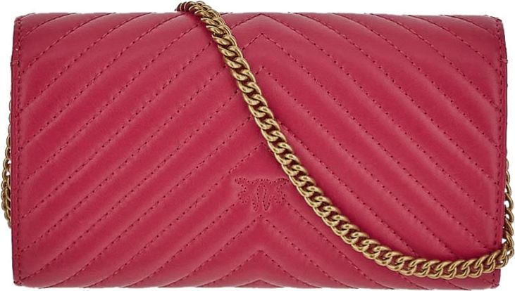 Pinko Love Wallet Bag Roze