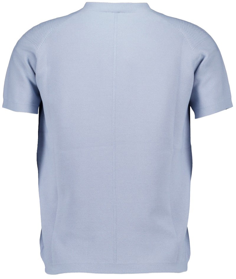 AlphaTauri T-shirt in knit Blauw