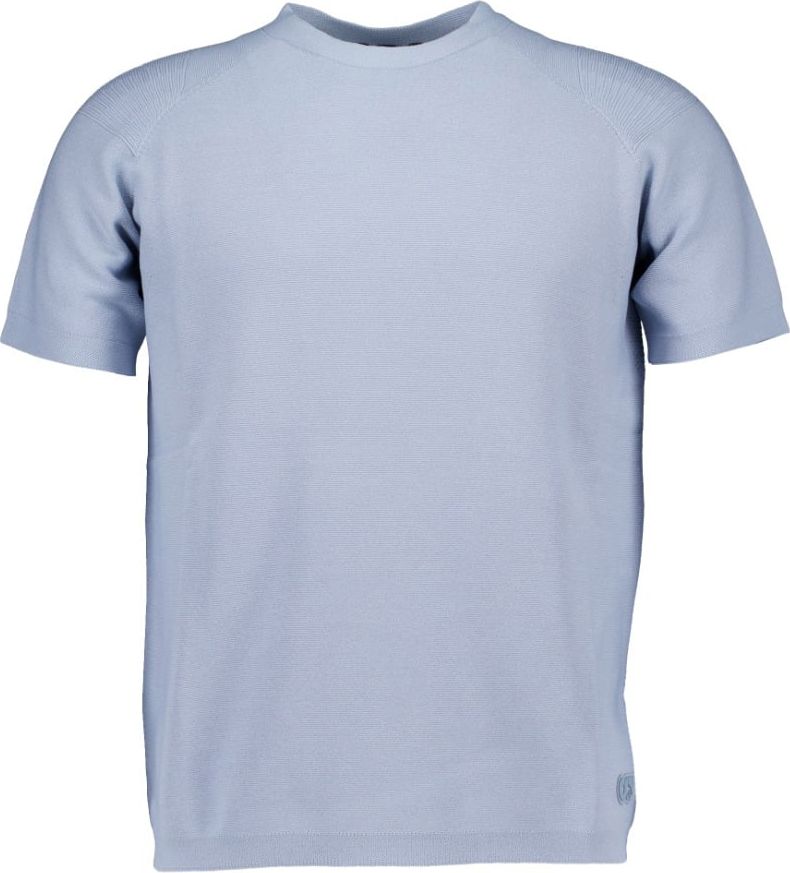AlphaTauri T-shirt in knit Blauw