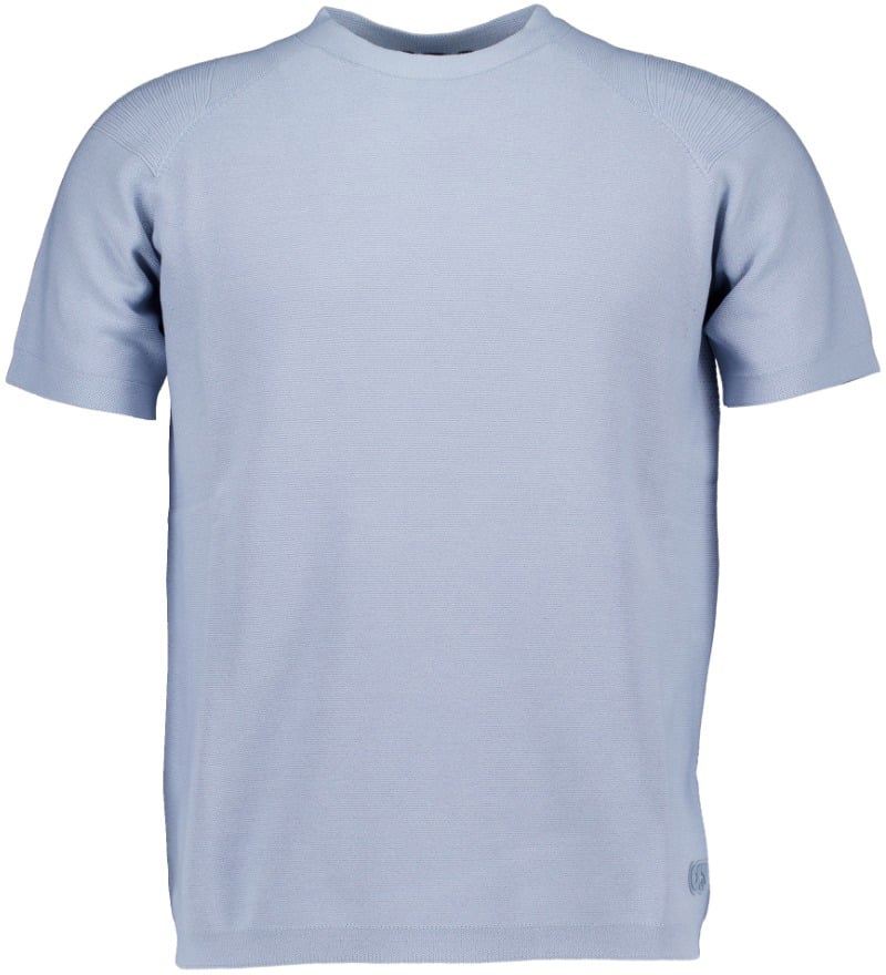 AlphaTauri T-shirt in knit Blauw