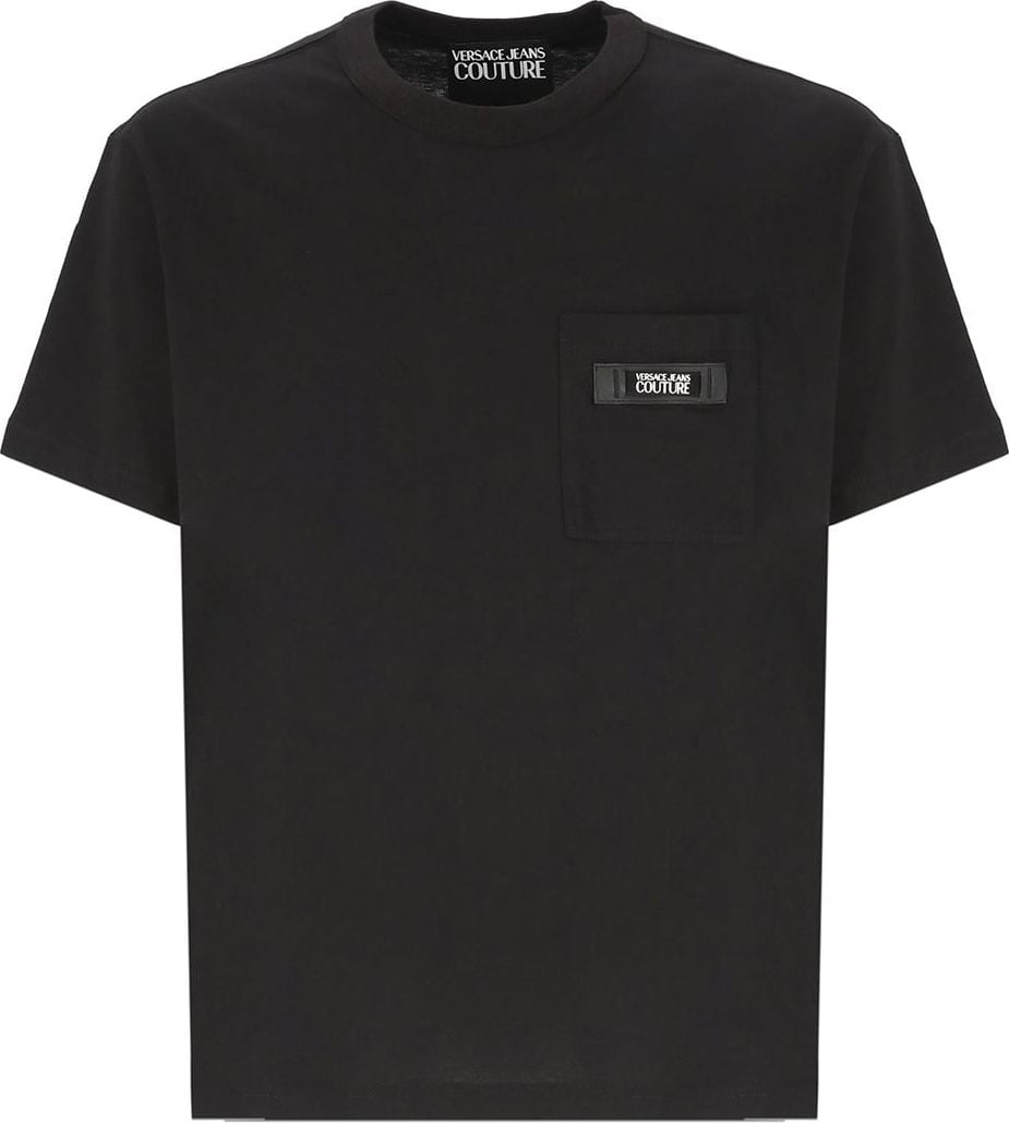 Versace Jeans Couture T-Shirt Serigrafiche Zwart