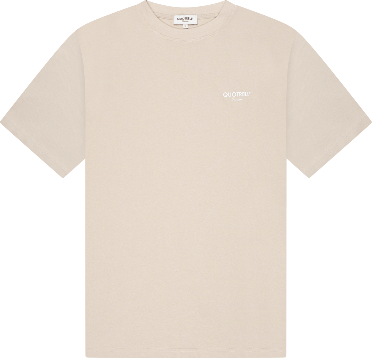 Quotrell Sarasota Tee | Beige/off White Beige