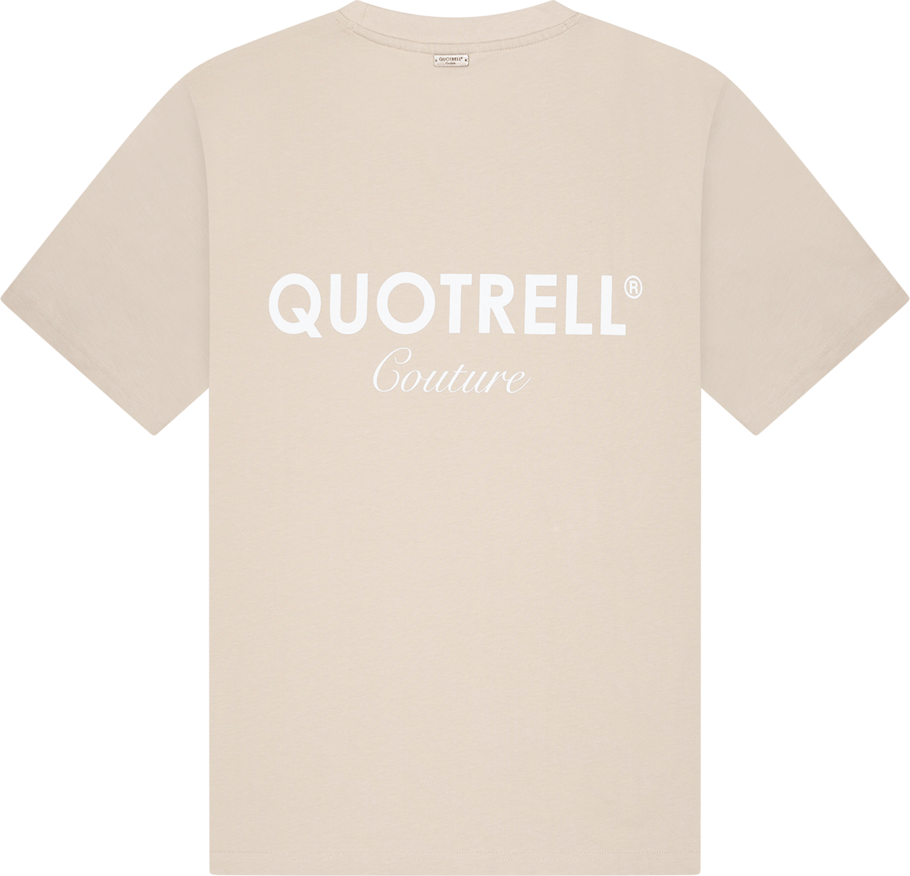 Quotrell Sarasota Tee | Beige/off White Beige