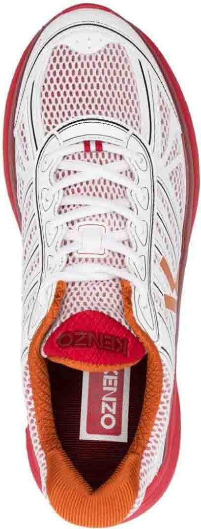 Kenzo Sneakers Red Red Rood