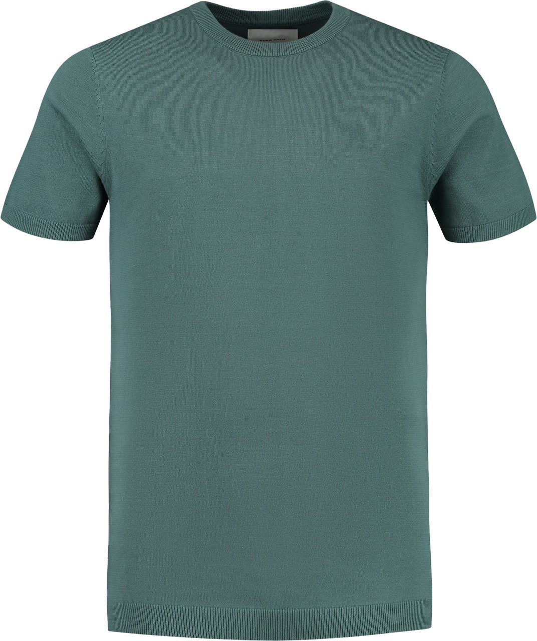 Pure Path Knitwear T-shirt Groen