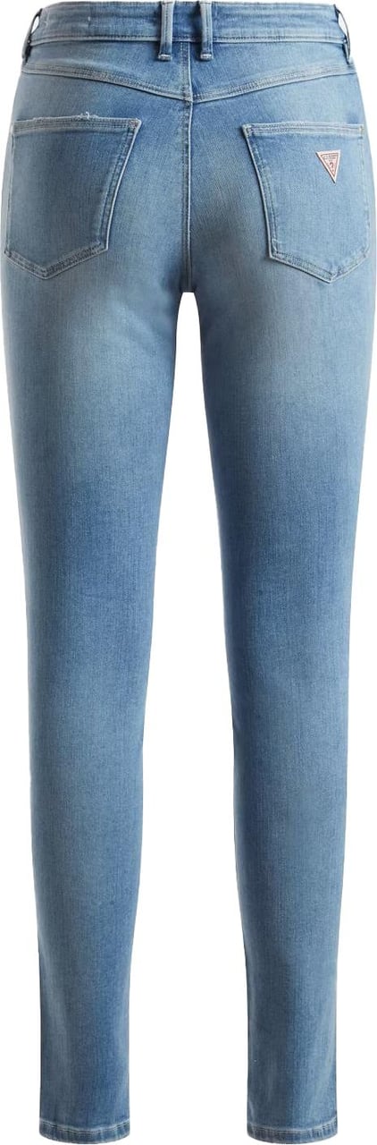 Guess 1891 Skinny Jeans Dames Lichtblauw Blauw