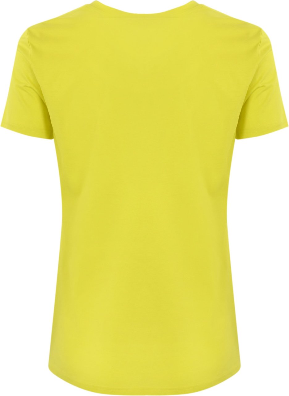 Max Mara Max Mara Studio T-shirts And Polos Yellow Geel
