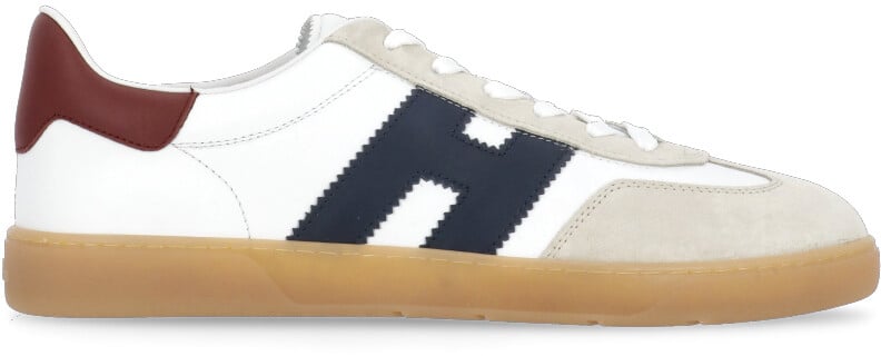 HOGAN Heren Cool Sneaker Wit/Blauw/Rood Wit