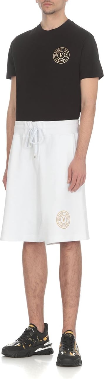 Versace Jeans Couture Shorts White Neutraal