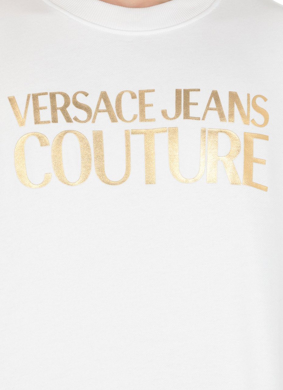 Versace Jeans Couture Sweaters White Neutraal