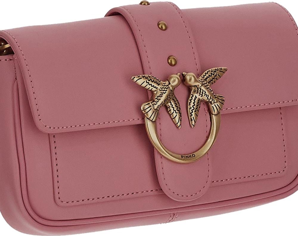 Pinko Love Wallet Bag Simply Roze