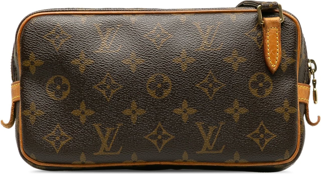 Louis Vuitton Monogram Pochette Marly Bandouliere Bruin