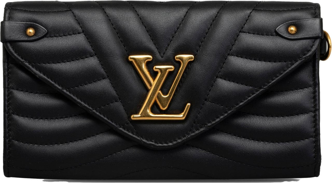 Louis Vuitton New Wave Long Wallet Zwart