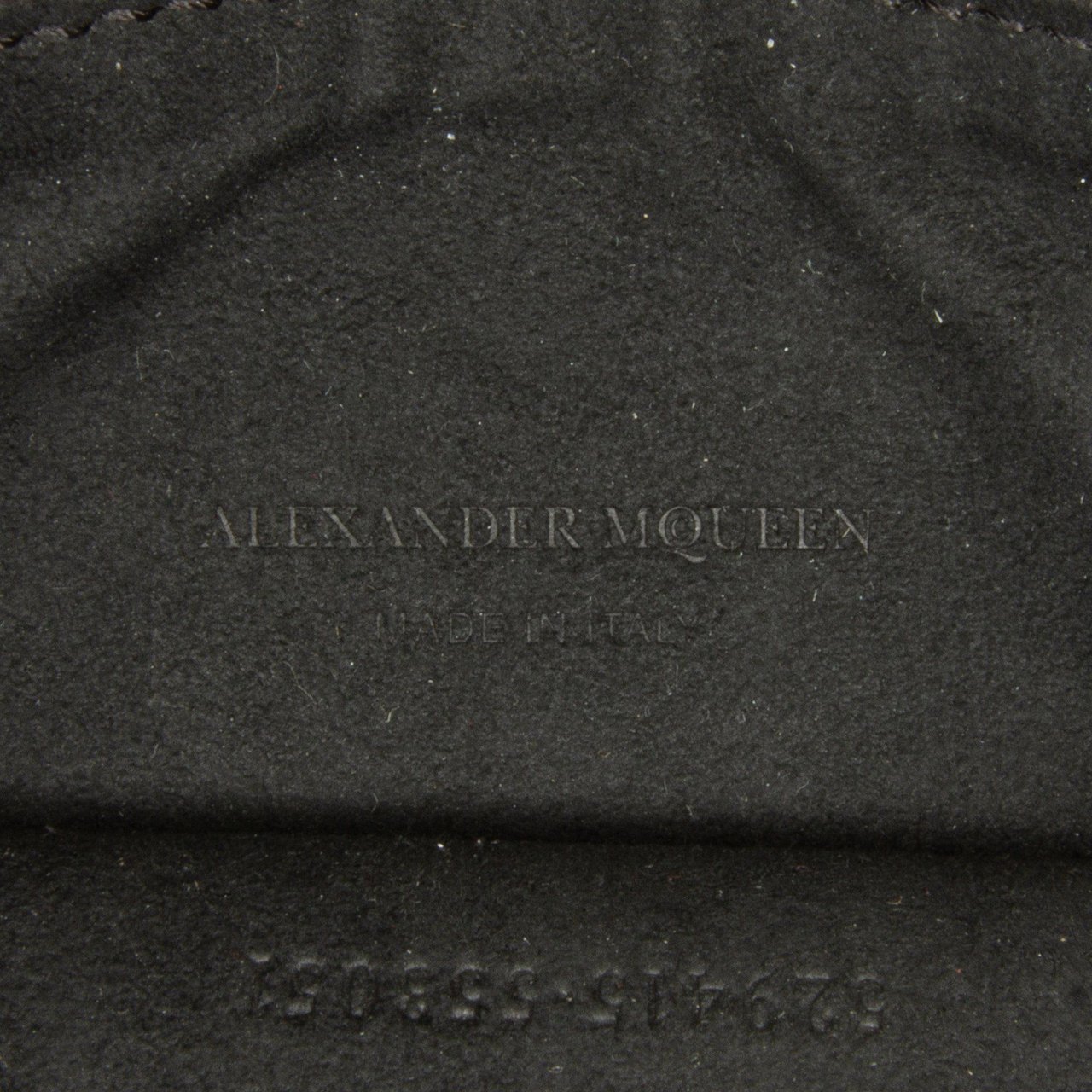Alexander McQueen Leather The Bucket Bag Rood