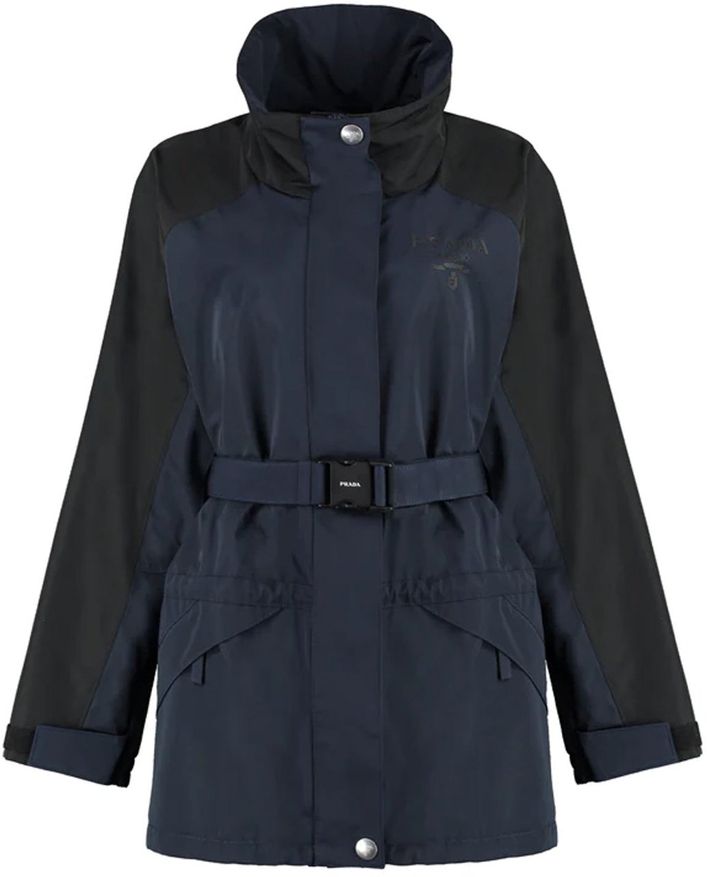 Prada Prada Windbreaker Jacket Blauw