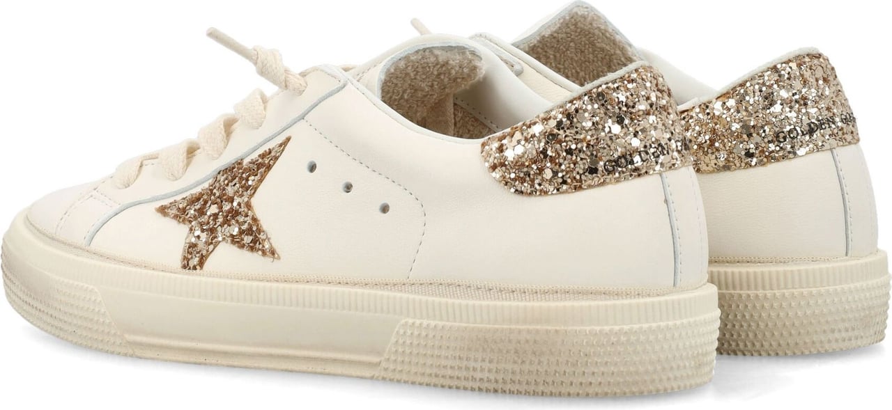 Golden Goose MAY NAPPA STAR GLITTER Wit