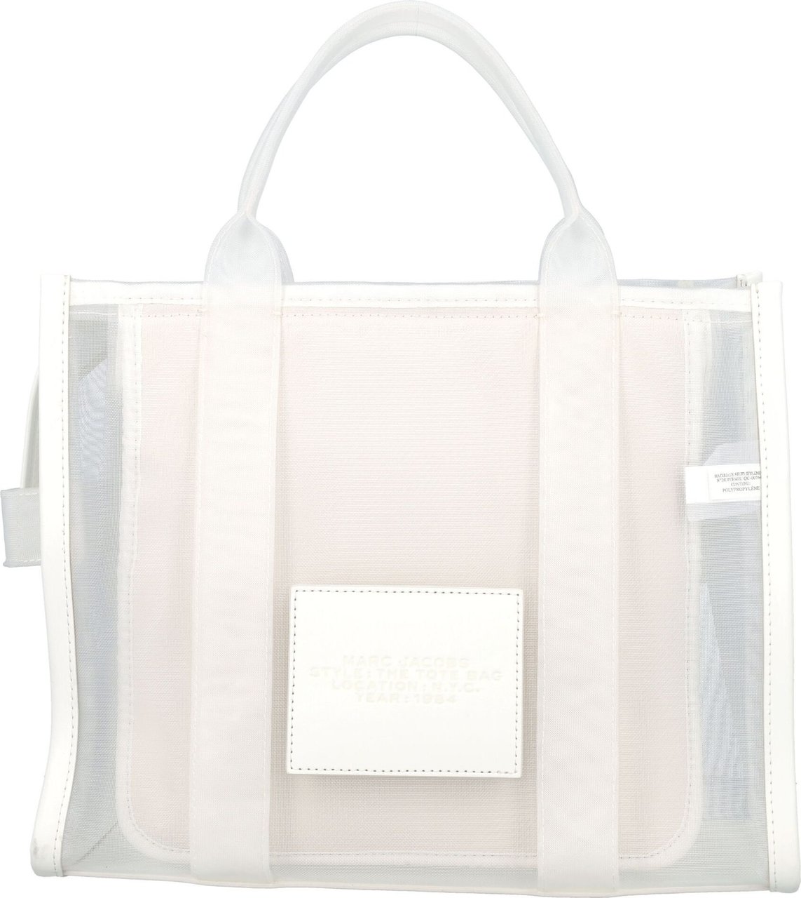 Marc Jacobs THE MEDIUM TOTE MESH Wit