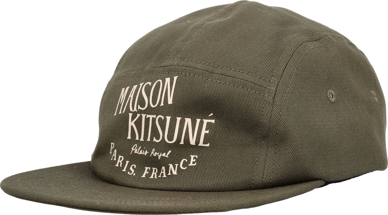 Maison Kitsuné PALAIS ROYAL 5P CAP Groen