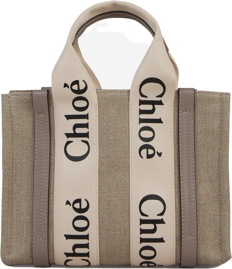 Chloé Woody S Tote Bag Taupe