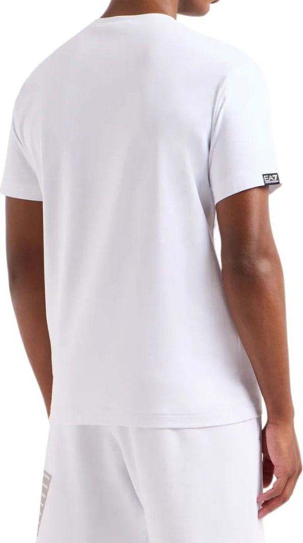 EA7 Jersey T-shirt white Wit