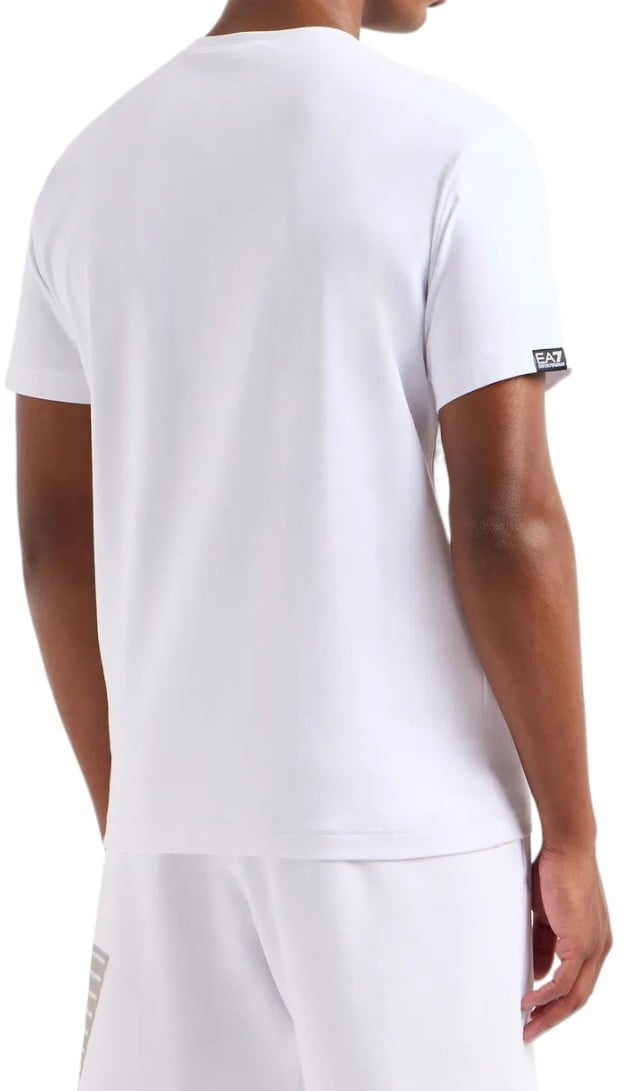 EA7 Jersey T-shirt white Wit