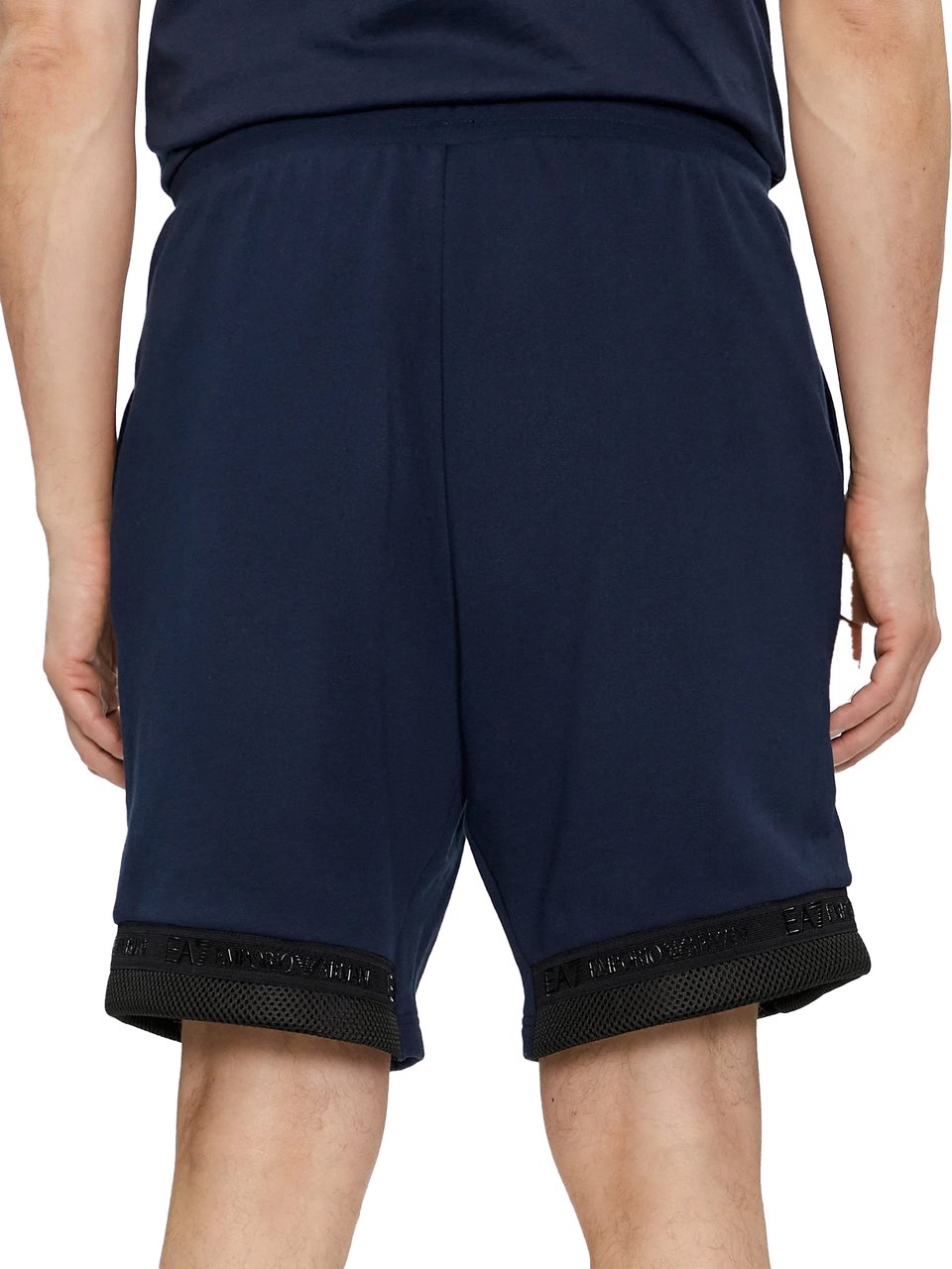 EA7 Short navy Blauw