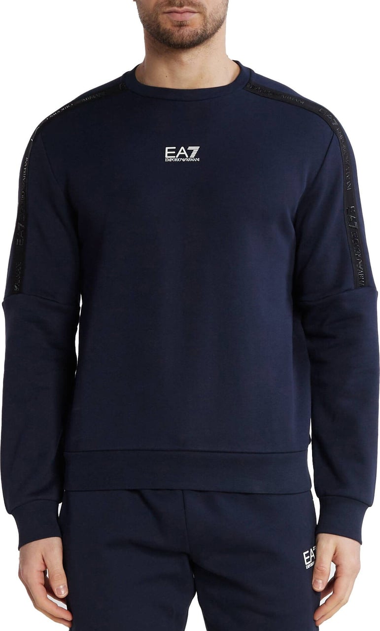 EA7 Sweater Blauw Blauw