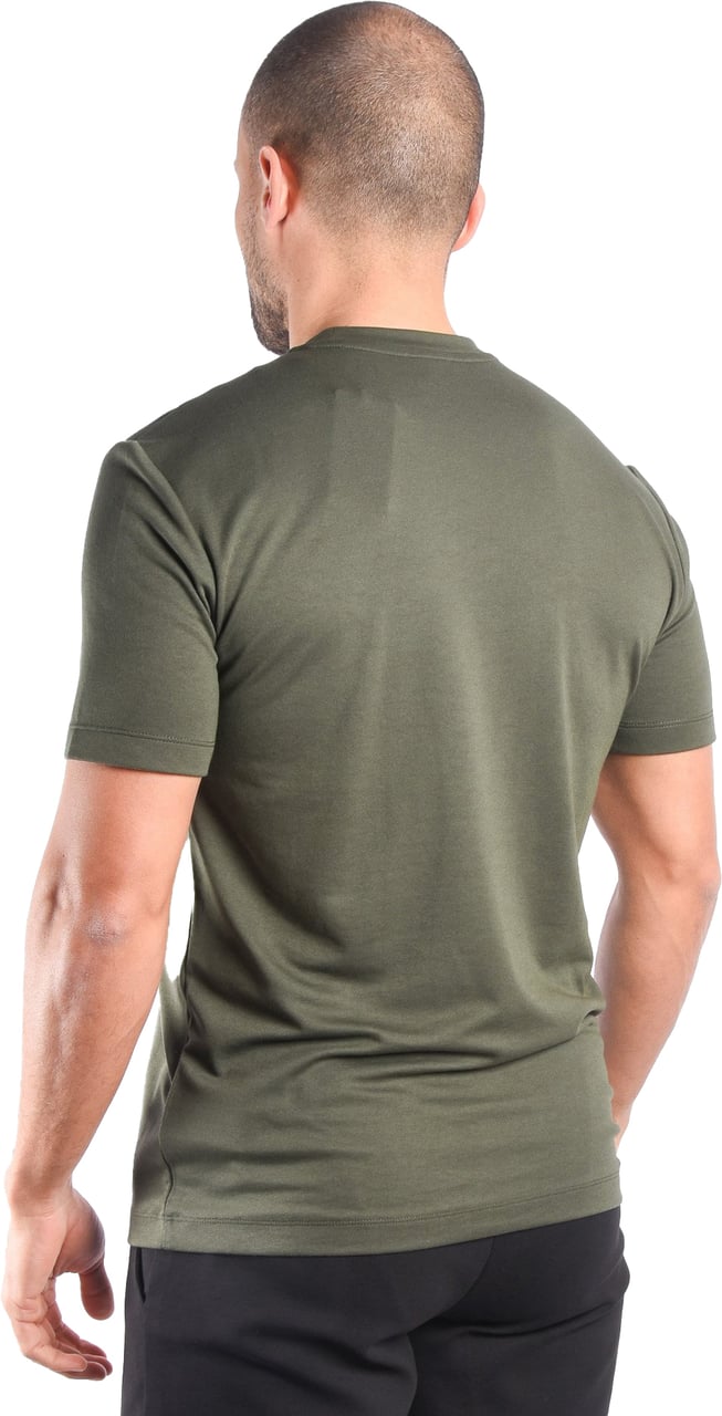 EA7 T-shirt casual groen Groen