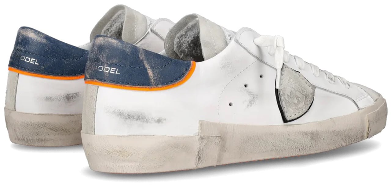 Philippe Model Heren PRSX Sneaker Wit Wit