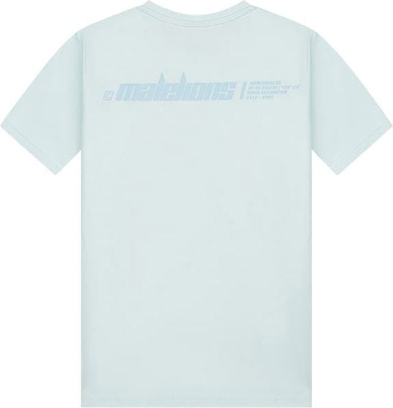Malelions Malelions Junior Worldwide T-Shirt - Light Blue Blauw