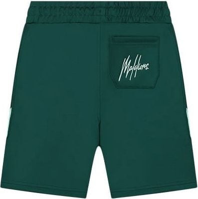 Malelions Malelions Junior Sport Pre-Match Shorts - Dark Green/Mint Groen