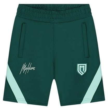 Malelions Pre-Match Shorts - Dark Green/Mint Groen