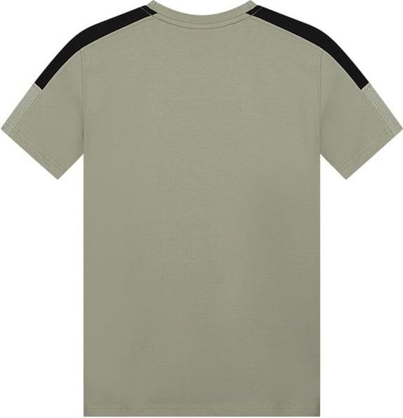 Malelions Malelions Junior Sport Transfer T-Shirt - Moss Grey/Black Grijs